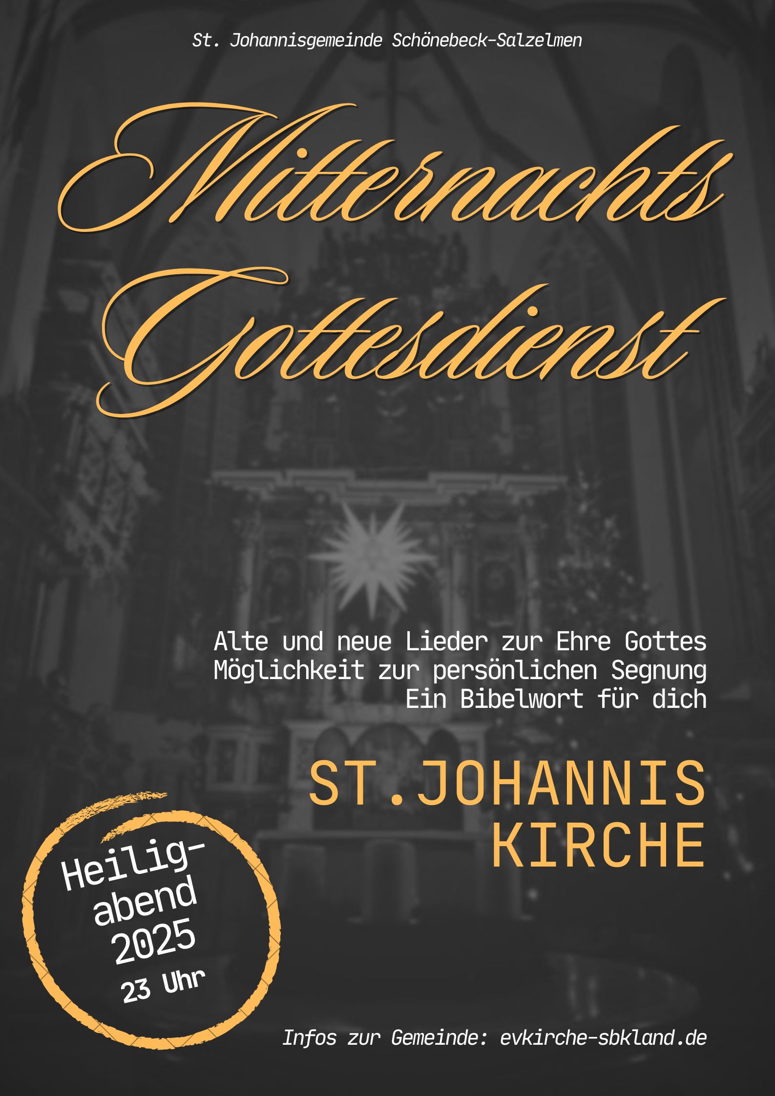Mitternachtsgottesdienst